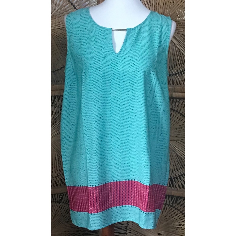 Misia medium sleeveless blouse, size medium